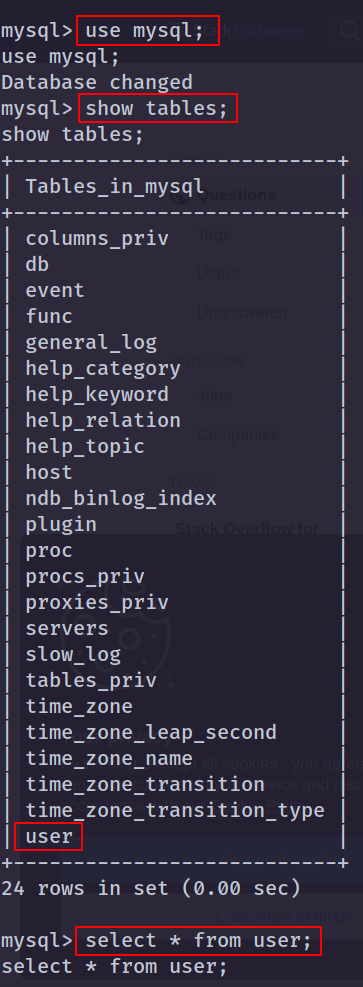 DerpNStink MySQL Commands